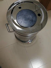 Load image into Gallery viewer, Stainless Steel Fluidizing Vulcanization Powder Hopper 45lb