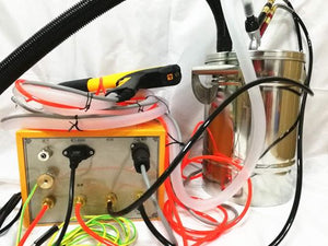 Newest Digital Display Powder Coating Machine Spray Gun with SS 304 Min Hopper