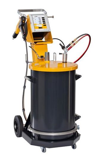 Electrostatic Portable Powder Coating machine optslim 2f
