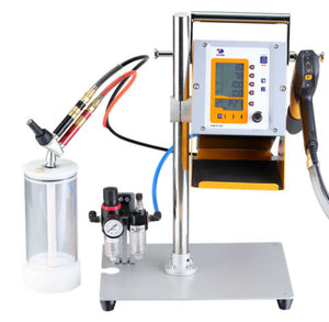 HQ digital display spray powder coating machine gun +cup without rack/hopper
