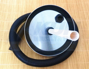 Vulcanization Powder Hopper Stainless Steel 304 for Powder Coating Machine H=40CM,D=20CM.