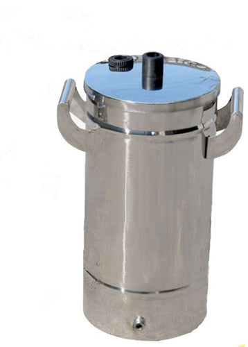 Vulcanization Powder Hopper Stainless Steel 304 for Powder Coating Machine H=40CM,D=20CM.
