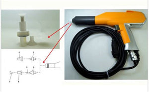 Aftermarket Round Jet Nozzle of electrostatic Powder Coating Gun GM02 Opti