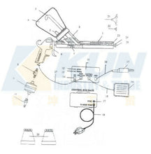 Load image into Gallery viewer, Newest complete 10~30 PSI powder coating system-paint tool PC50
